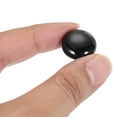 thumbnail image 4 of Uxcell Decorative Flat Glass Marbles 17-19mm Rock Vase Filler Black for Decor, 100Pcs, 4 of 6