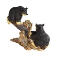 thumbnail image 4 of Estatua de oso negro, figura decorativa, coleccionable, adorno creativo de escritorio para Estilo C, 4 of 9