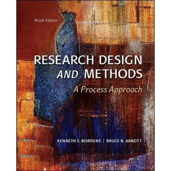 Pre-Owned Research Design and Methods A Process Approach Hardcover Bordens