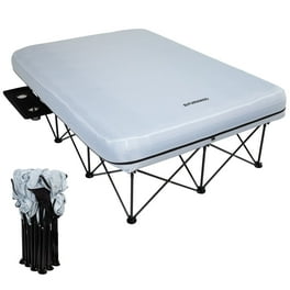 Coleman Camping Cot with Side Tables Air Mattress Battery Pump Twin Walmart