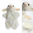 thumbnail image 4 of Linda oveja marioneta de mano bebé niños desarrollo muñeca suave juguete de peluche (blanco), 4 of 8