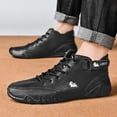 thumbnail image 2 of Botas de hombre, zapatos informales de invierno para motocicleta, zapatillas altas impermeables, calzado de lujo, 2023, 2 of 5