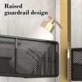 thumbnail image 4 of Cagogo Clearance Under $5 Hanging Storage Baskets Organizer Wall Mount, Metal Wire Storage Bin Rack for Kitchen Bathroom Shower Spice Shelf Home Decor Essentials with Hooks, 4 of 6