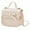 White, variant on Modstep Mini Crossbody Bags for Women with Bow Leather Top Handle Satchel Ladies Small Button Phone Shoulder Purses for Travel Pink