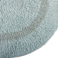 thumbnail image 3 of Serene Oval 18 X28 Bath Rug Aqua, 3 of 3
