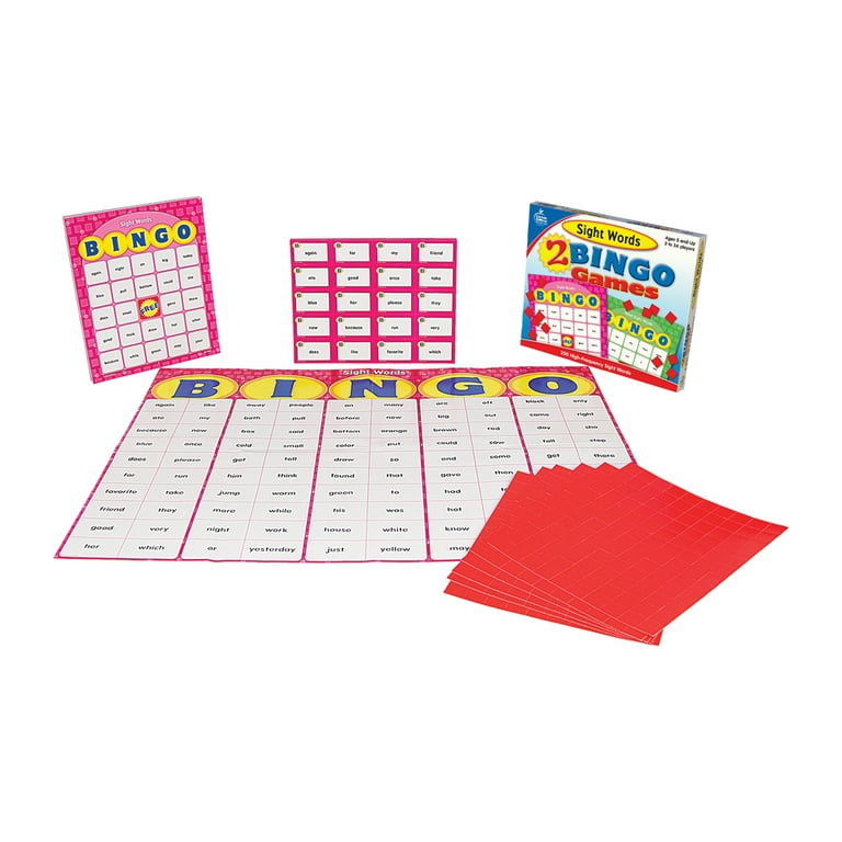 Learning Advantage QUIZMO Vocabulary - 36 Double-Sided Game Boards -  Bingo-Style