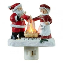 Christmas Night Light 3d Led Christmas Campfire Night Light with Faux Flicker Flame Decorations
