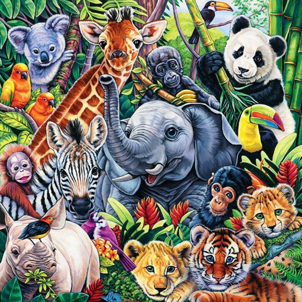 5D bricolaje animal diamante pintura completo redondo taladro rhinestone arte artesanía decoración del hogar Tmvgtek decoración de arte en el hogar