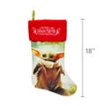 thumbnail image 2 of Star Wars, Grogu 20 inch Velour Christmas Stocking, Polyester, 2 of 2