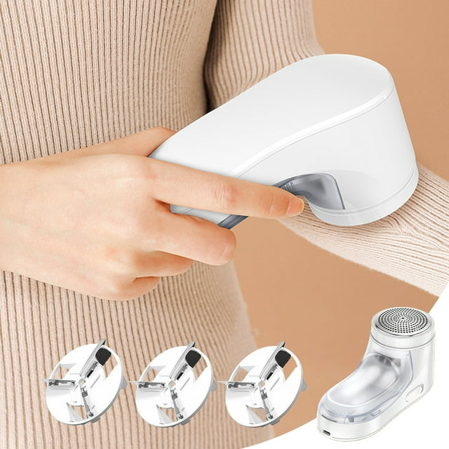 Quitapelusas USB para electrodomésticos, afeitadora de telas, eliminador de pelusas, elimina de forma rápida y eficaz las bolitas de ropa, sábanas, calcetines y otros tejidos, recortador de bolas de p