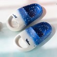 thumbnail image 2 of Zwiiyzr Boys Girls Shoes 2-9 Years Slippers Slide Sandals Children Three-Dimensional Non-Slip Soft-Soled Slippers Blue, 2 of 3