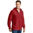 thumbnail image 4 of Sport-Tek F282 Super Heavyweight Full-Zip Hooded Sweatshirt, Mens Hoodies, 4 of 6