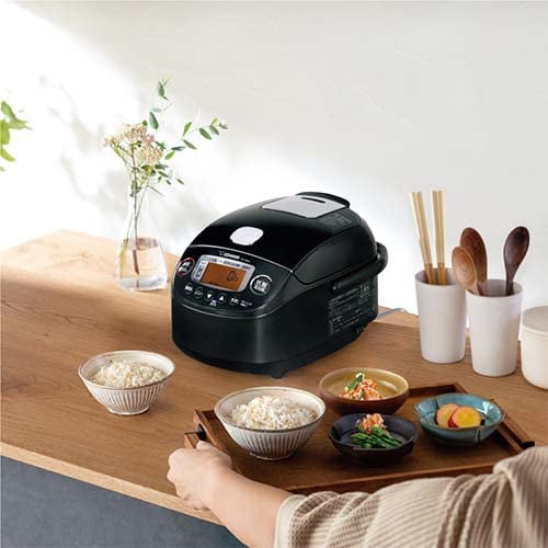 Zojirushi Mahobin NP-RN05-BA Rice Cooker, 3 Go, Pressure IH Type 