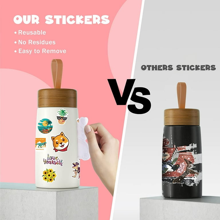 300Pcs Stickers for Adults, Cool Skateboard Stickers Vinyl Waterproof  Aesthetic Sticker Packs for Water Bottle, Laptop, Skateboard, Phone,  Luggage for