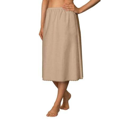 

Women s Shadowline 4711630 30 Inch Flare Half Slip (Nude 3X)