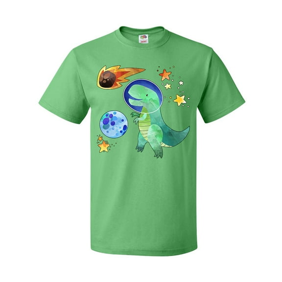 Inktastic Tyrannosaurus Rex Vs. Meteor Fun Space Dinosaur T-Shirt