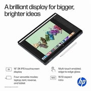 HP OmniBook X Flip (Next Gen Envy x360) 2-in-1 Touchscreen AI Copilot+ PC Laptop, 16 2K, Intel Core Ultra 7 256V, 16GB RAM, 1TB SSD, Arc 140v GPU Graphics, Backlit Keyboard, Win 11