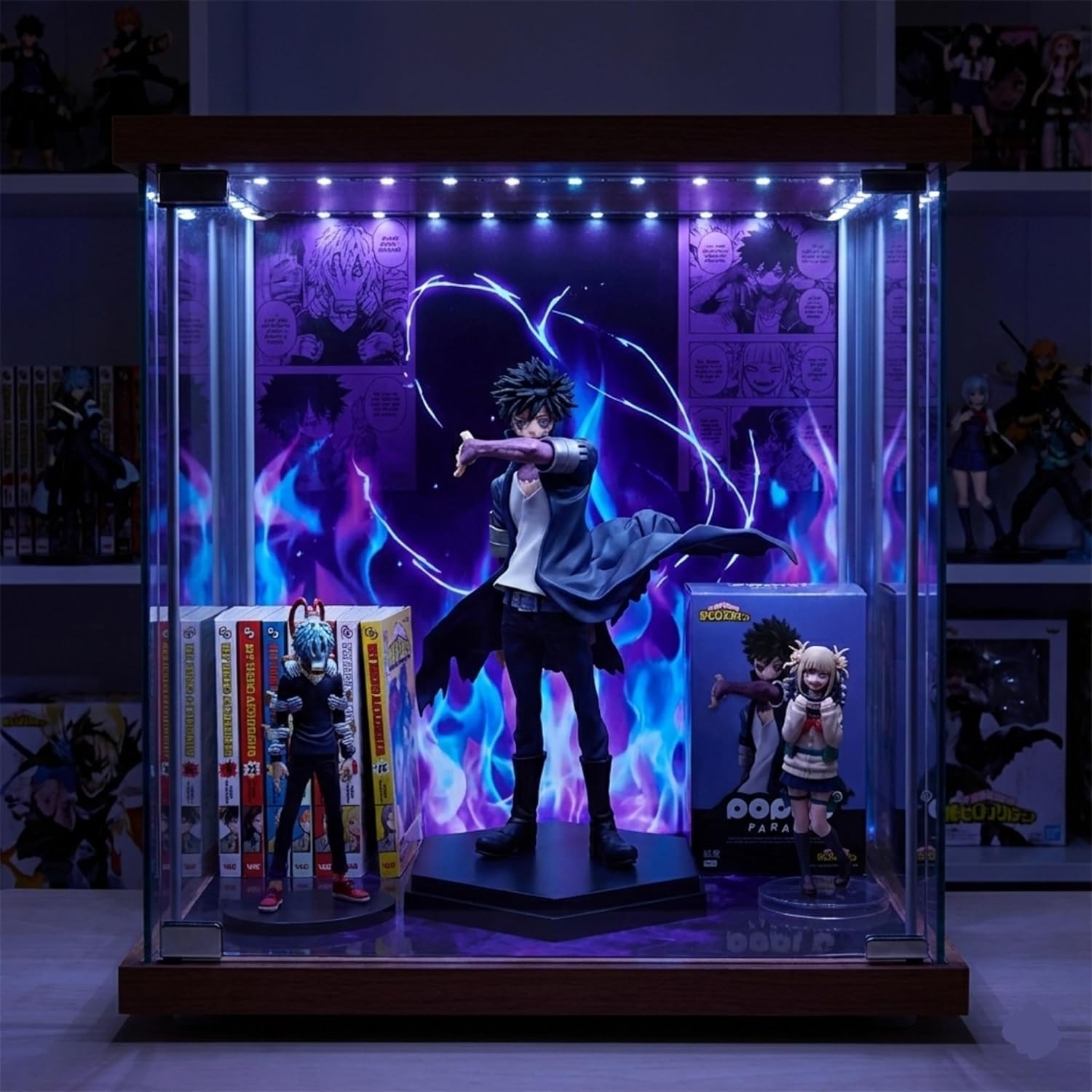 AURUS My Hero Academia Dabi PVC Action Figure, 7.09" Anime Collectible - Multicolor