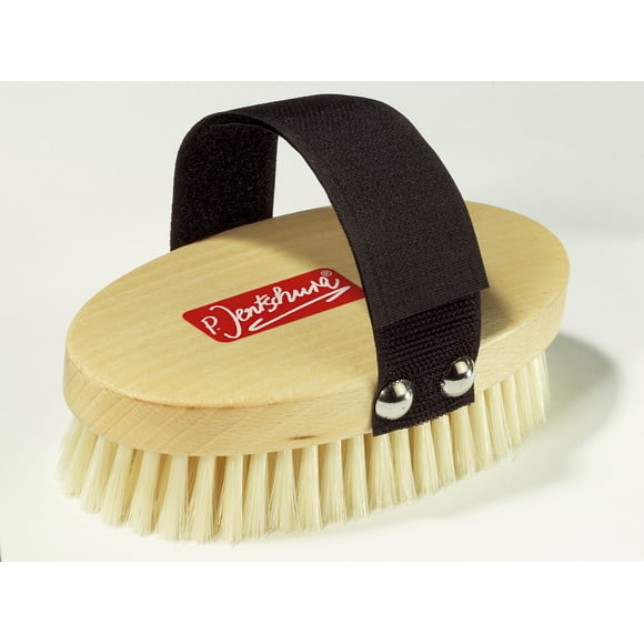 Dr. Jentschura ProMassage Brush – Professional Dry Body Brush with Natural Boar Bristles – Stimulates Circulation, Exfoliates Skin & Supports Lymphatic Drainage – Made in Germany
