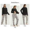 thumbnail image 7 of LANBAOSI Woman Winter Fleece Pajamas Set 2 Piece Warm PJ Set Size S, 7 of 7