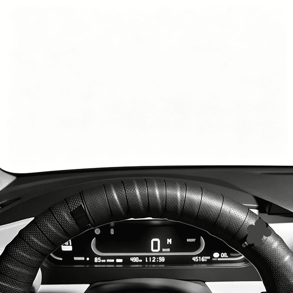 XIBUFE 6-Pack Steering Wheel Wrap Tape, 3.6Ft Sweat Absorbent High-Elasticity Steering Wheel Grip Cover, Anti-Slip Tape for Most Standard Steering Wheels (Black)