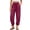 Hot Pink, variant on Pants for Women Stretch Knit Casual Lounge Drawstring Athletic Work with Pockets,Size S-2XL