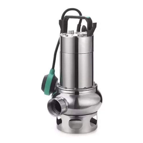 Bomba sumergible de acero inoxidable Shimge para Agua Limpia y turbia 1HP 127V
