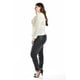 thumbnail image 2 of Blusa efecto metalico Roman Fashion /Tallas Extras, 1883 (Hueso) blanco 42, 2 of 7