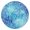 Blue White Tie-1, variant on Blue White Tie Dye Swirl Pattern Round Fitted Tablecloth with Elastic Edge,Dining Table Cover Waterproof,Outdoor Round Tablecloth for Camping,Dining,Indoor and Outdoor