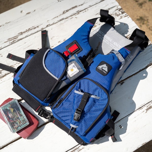 Ozark Trail Adult Unisex 3 Pocket Paddle Vest, Oversized