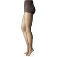 thumbnail image 2 of Leggs Silken Mist Haut à Contrôle Régulier pour Femmes, Q, Noir Brume, 2 of 6