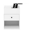 thumbnail image 3 of Furinno Jensen Lift Top Nightstand, Solid White, 3 of 9