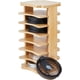 thumbnail image 1 of Organizador vertical de tapas de botellas de agua de 7 niveles, organizador de tapas de vasos de bambú, organizador de tapas de botellas ajustable, 1 of 6