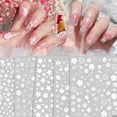 thumbnail image 4 of Limei Delicate Nail Art Sticker Floral Decals for Women DIY Manicure, 4 of 7