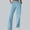 Light Blue, variant on FRSASU Women's Solid Sweatpants Tall Baggy High Waisted Sweats Pants Athletic Long Straight Leg Trousers with Pockets White