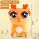 thumbnail image 2 of Cute Exploding Eyes Dragon Squeeze Toy, Pop-up Sensory Soft Toy with Eyes, Fun Squeeze Toy, Stress Relief Toy (Orange), 2 of 5