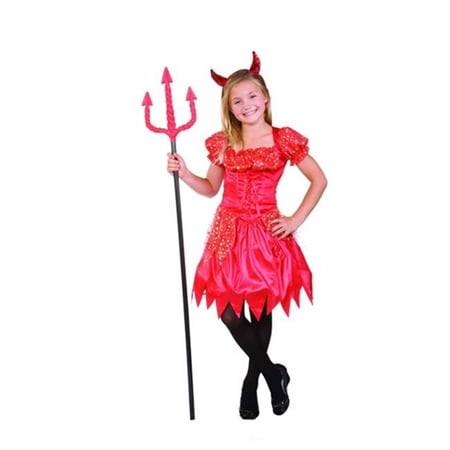 Small Child Glitter Devil Costume