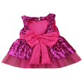 thumbnail image 3 of Petits Enfants Bébé Filles Princesse Paillettes Robe de Soirée Robes Formelles, 3 of 6