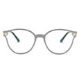 thumbnail image 3 of Gray Cat Eye Reading Glasses 1.0 HD Blue Light Blocking Presbyopic Glasses Elegant Pearl Readers +1.00 for Women, 3 of 5