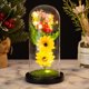 thumbnail image 1 of Regalos de Navidad, simulación creativa de flores, cubierta de cristal, decoración luminosa LED, regalo del Día de San Valentín 2024, 1 of 4