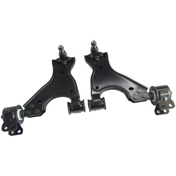 Front Lower Control Arm Set of 2 - with Ball Joints and Bushings - Compatible with 2009 - 2017 Chevy Traverse 2010 2011 2012 2013 2014 2015 2016
