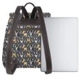 thumbnail image 3 of Balery Bulldog Print Mochila de Cuero para Mujeres, Gran Capacidad, Bolsa de Viaje Multifuncional, Mochila de Cuero y Bolsa de Hombro para Mujeres, 3 of 4