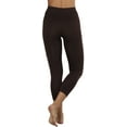 thumbnail image 2 of ToBeInStyle Womens Capri Length Seamless Lightweight Stretch Leggings, 2 of 5