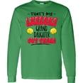 thumbnail image 3 of Inktastic That's My Awesome Granddaughter out There with Softballs Long Sleeve T-Shirt, 3 of 5