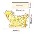 thumbnail image 1 of Solar Lights 2024 Graduation Season Wooden Stand Celebrating Graduation Home Furnishings, 1 of 8