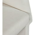 thumbnail image 5 of Meridian Furniture Emmet Cream Chenille Fabric Dining Chair / Accent Chair, 5 of 9