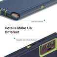 thumbnail image 6 of for Galaxy Note 20 Ultra 5G Case, Heavy Duty Protective Case with [3 Layers] Rugged Rubber Shockproof Protection Cover for Samsung Galaxy Note 20 Ultra(Dark blue/Green), 6 of 11