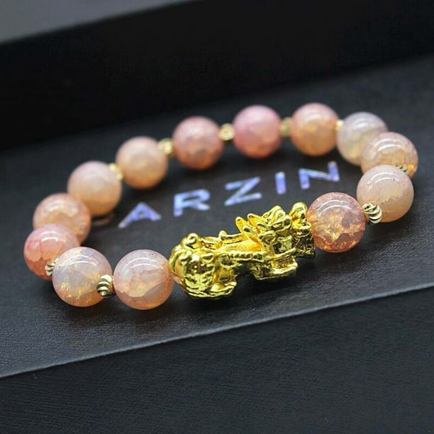 Chinese Good Lucky Charm Pixiu Feng Shui Wealth Bracelets Jade Jewelry Walmart
