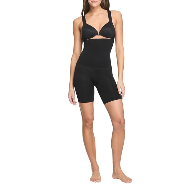 Pantalones cortos de cintura alta a mitad del muslo Spanx UltraFirm