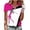 #A06_Hot Pink, variant on Womens Golf Polo Shirts Half Zipper Collared Short Sleeve T Shirt Lightweight Moisture Wicking Polo Casual Outfits Going Out Tops 2026 Summer Beach Vacation Outfits